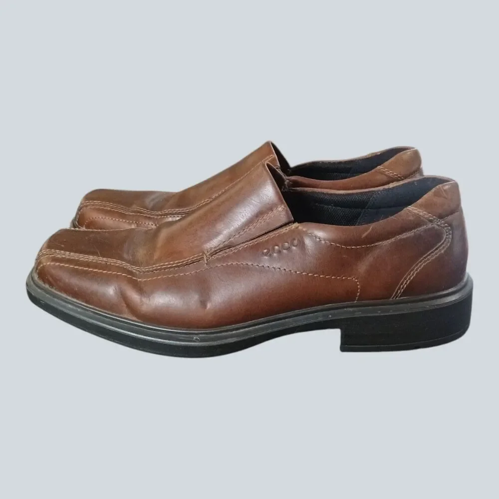 Ecco Men's Helsinki Comfort Loafers Brown Size 43 EU (9 US)